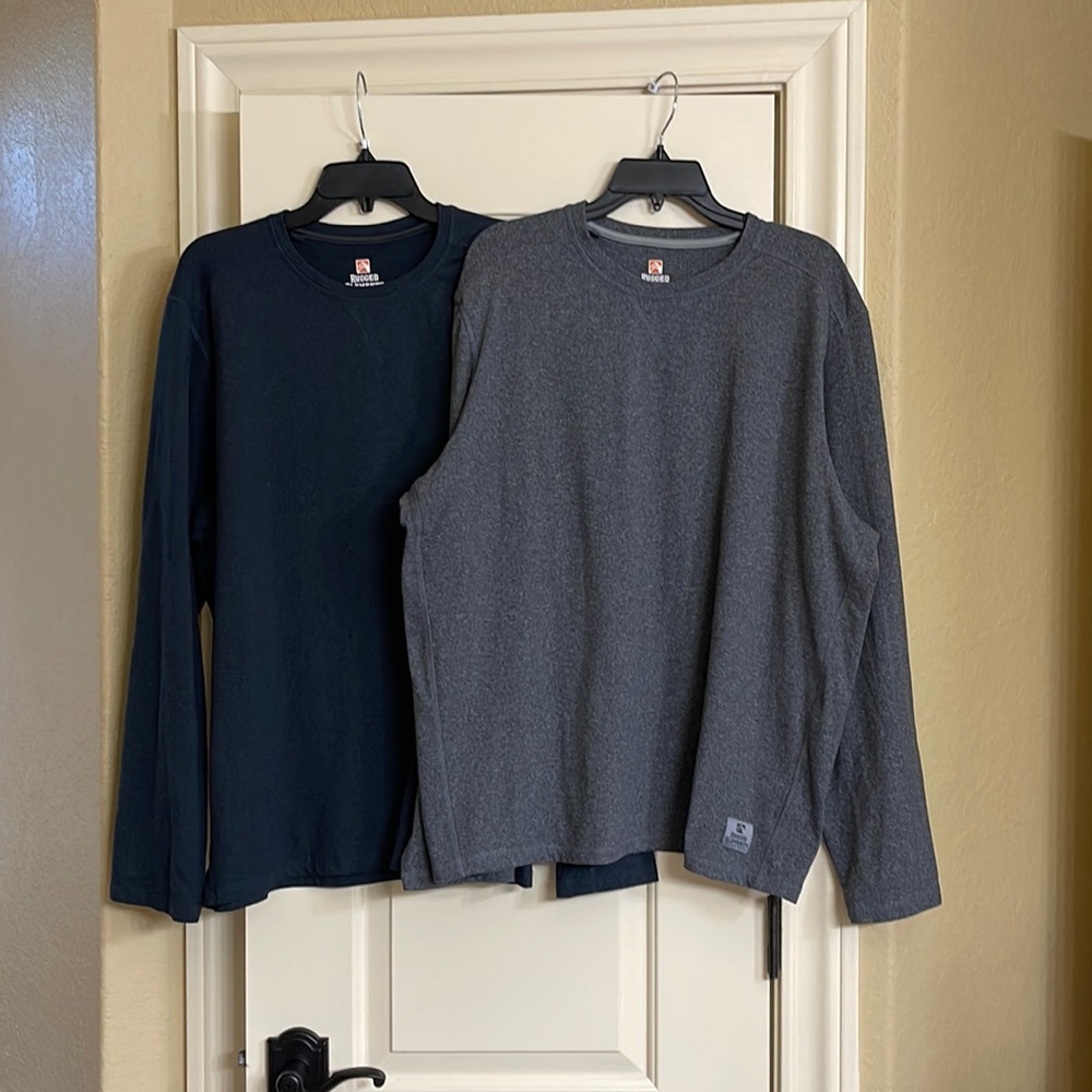 NWOT Rugged Elements Men’s Long Sleeve Shirts Bundle of 2